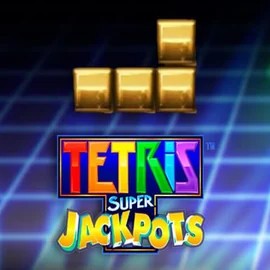Jackpots logo of Tetris Super Jackpots from WMS at Glorion Casino