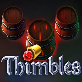 Official Casino Games logo: Thimbles by Evoplay at Glorion Casino